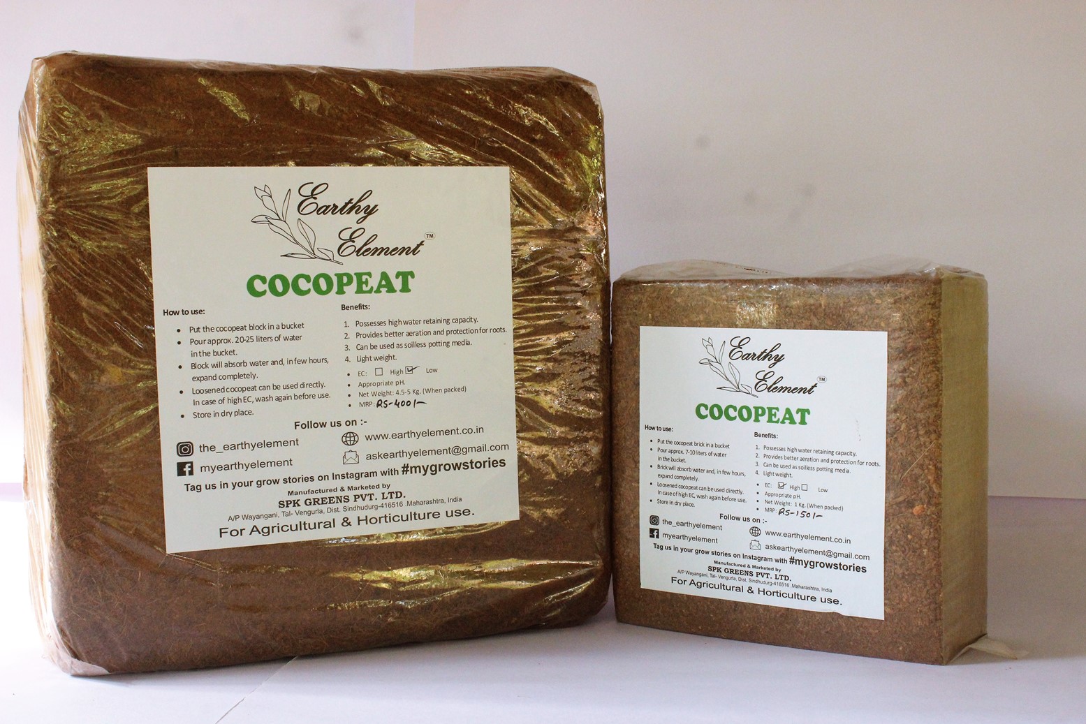 Cocopeat Compressed